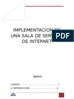 Implementacion de Servicio de Internet