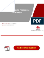 LTE Basic Radio Procedure Knowledge: Huawei RNP/O V1.0 (20121227)