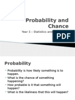 Probability and Chance Presentattions
