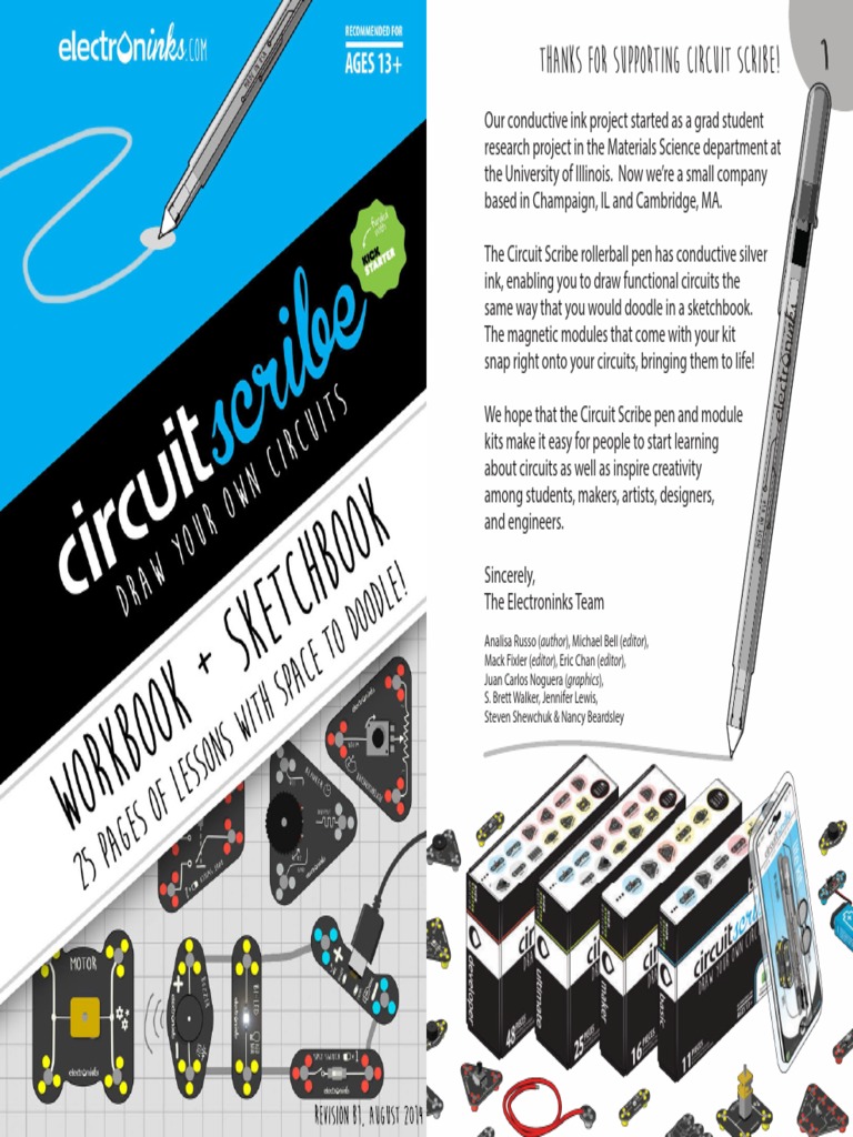 Circuit Scribe Kit: Build & Learn Circuits | PDF | Resistor | Switch