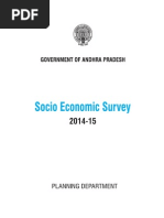 Download A P Socio Economic Survey 2014-2015 by Raghu Ram SN260982540 doc pdf