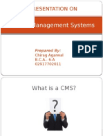 Content Management Systems