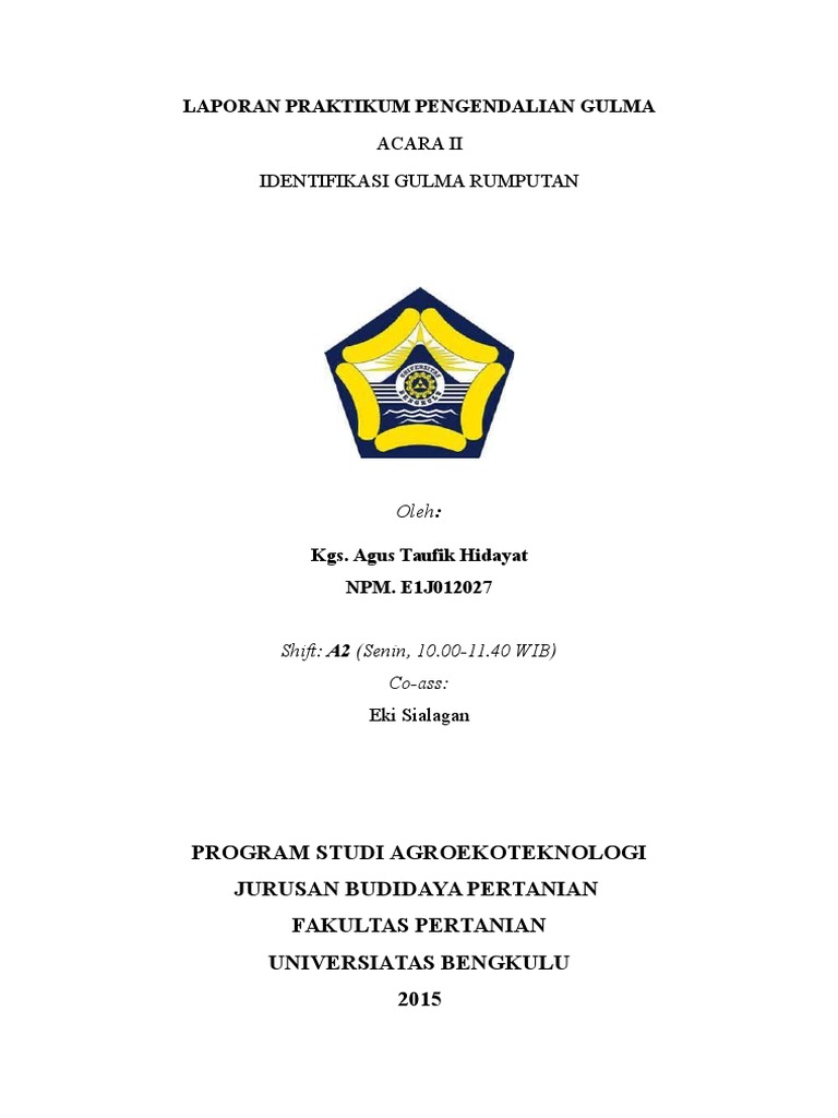 Identifikasi Gulma Rerumputan | PDF | Sains & Matematika | Teknologi ...