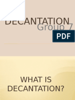 Decatation Method