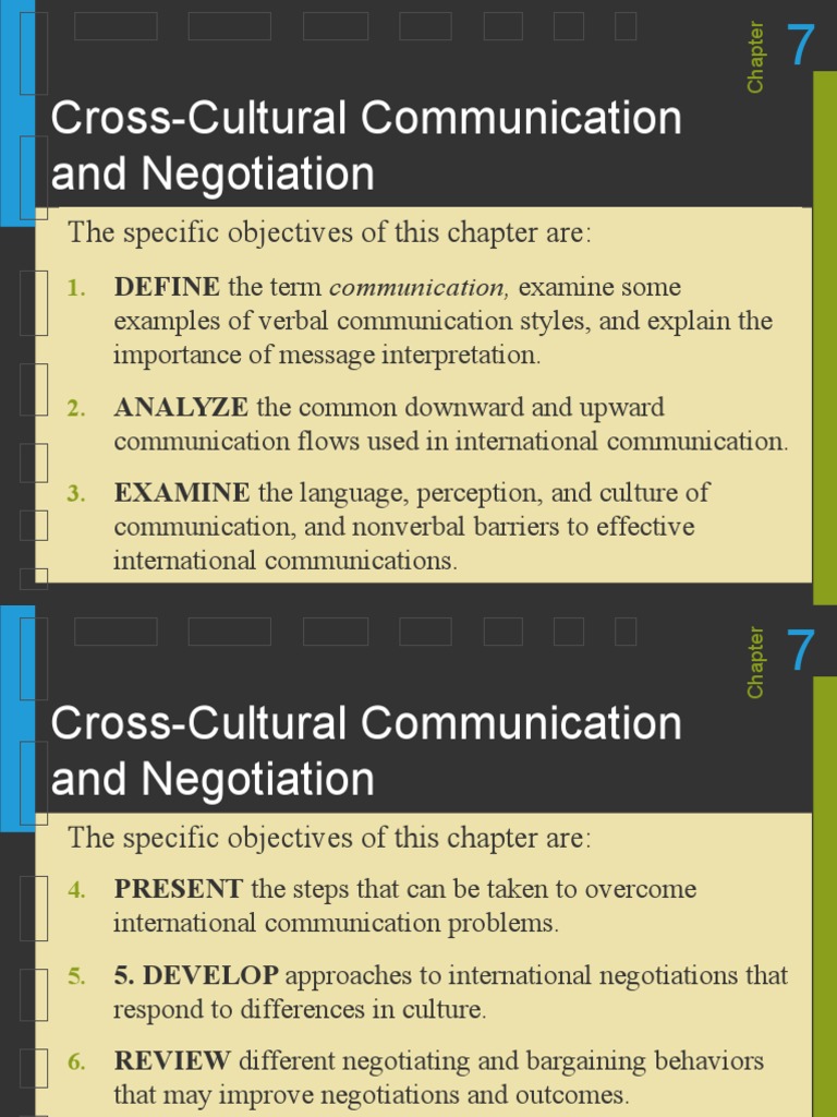 Communicationiation and Negot | PDF | Negotiation | Nonverbal Communication