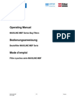 Operating Manual: MAXILINE MBF Series Bag Filters