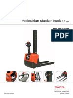 Pedestrian Stacker Truck HWE100 HWE100S