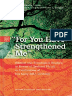 For You Have Strengthened Me