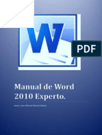 Manual de Word 2010 Experto PDF