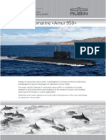 Rubin Design Bureau Submarine Amur 950 High Strike Power