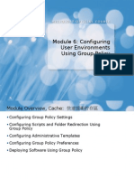6425A - 06 Config User Environment Using Group Policy