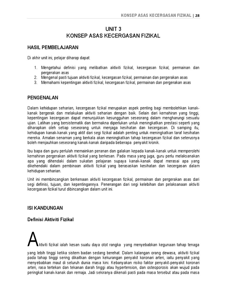 20150214170220unit 3 Konsep Asas Kecergasan Fizikal Pdf