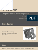 Project ARA: Exploration of Modular Phones