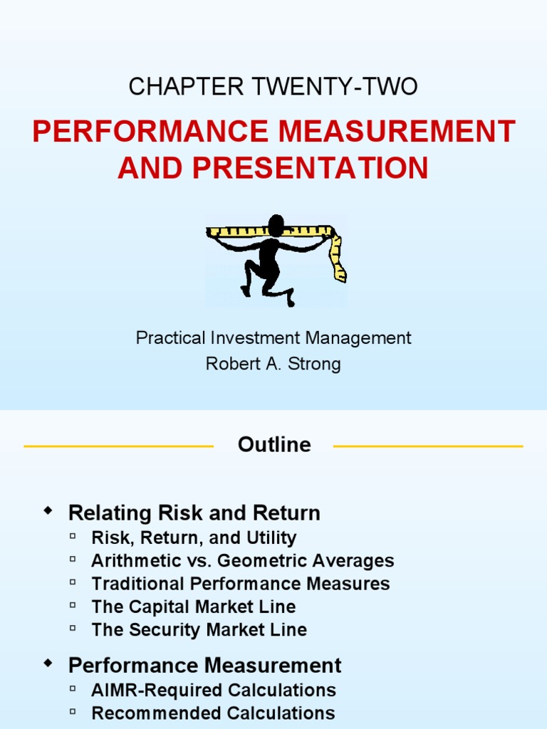Practical Investment Management by Robert.A.Strong Slides ch22 PDF
