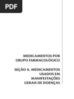 Lista de Medicamentos Por Grupo Farmacologico