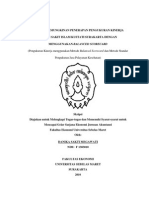 Pengukuran Kinerja Menggunakan Metode Balanced Scorecard Dan Metode Standar Pengukuran Jasa Pelayanan Kesehatan