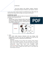 Resume Praktikum Rangkaian Elektronika