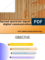 Spread Spectrum Signal For Digital Communication