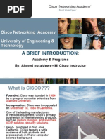 A Brief Introduction:: Cisco Networking Academy University of Engineering & Technology