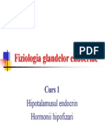 Hipotalamusul Endocrin. Hormonii Hipofizari
