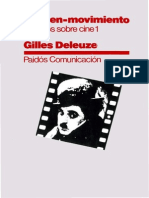 DELEUZE, Gilles (1983) - La imagen-movimiento. Estudios sobre cine 1 (Paidós, Barcelona-Buenos Aires-México, 1984)