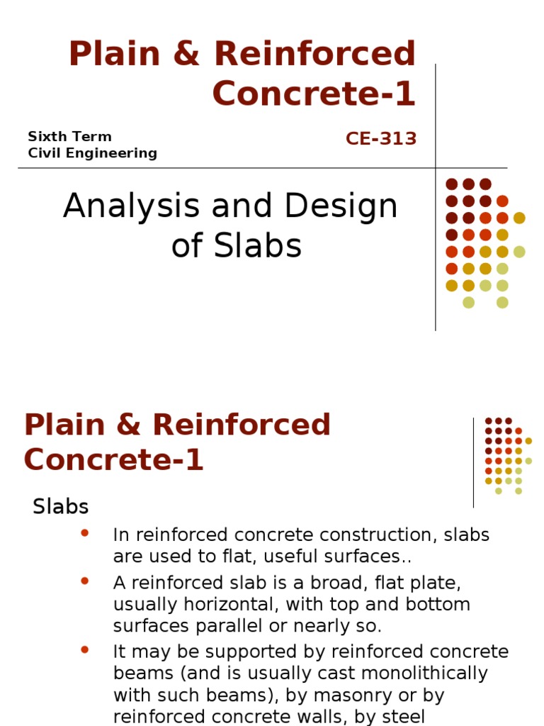 One-Way Slab Design Procedure Guide | PDF | Beam (Structure ...