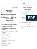 Velalar College of Engineering and Technology: Part - B (2 X 15 30 Marks) Answer All Questions