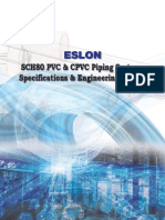 Eslon: SCH80 PVC & CPVC Piping Systems Specifications & Engineering Manual