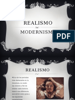 Realismo y Modernismo