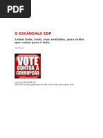 o Escândalo Edp