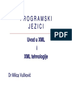 Uvod u XML i XML Tehnologije