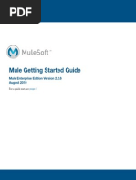 Mule 2.2.6 Getting Started PDF