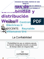 Presentacion Confiabilidad y Weibull