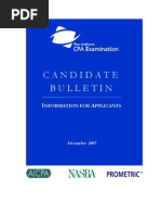 Download CPA Candidate Bulletin by cpacfa SN2610474 doc pdf