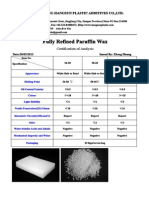 Fully Refined Paraffin Wax