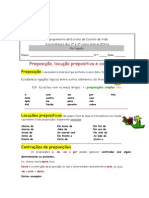 Preposição, Locução Prepositiva e Contrações