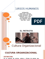 Cultura Organizacional El Patriota