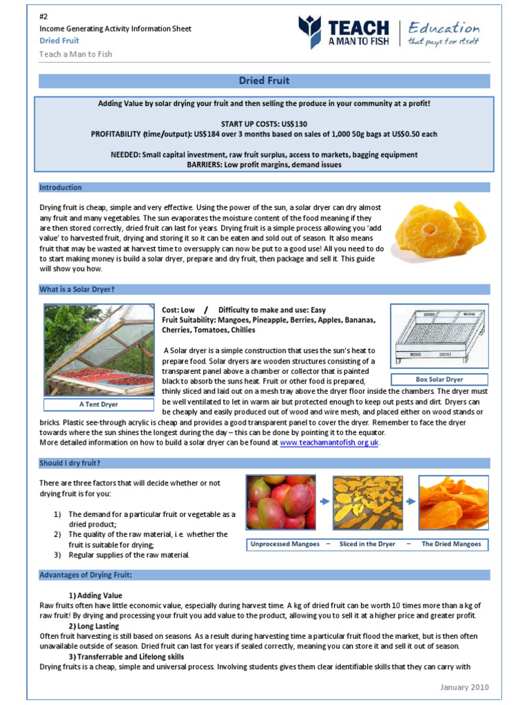 Dried Fruit Business Guide PDF