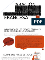 Preparación Prueba Revolución Francesa