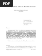 La Metáfora Del Mirar en Nicolás de Cusa