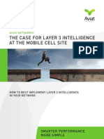 Case For Layer 3 Intelligence at The Mobile Cell Site
