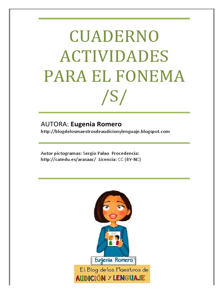 Actividades para el fonema /S/ | PDF