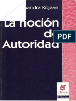Kojeve-La-Nocion-de-Autoridad.pdf