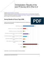 Results of The Global Netweaver Pi Survey 2014 Part 2 of 2