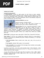 (Aranha) Acidentes Secretaria Da Saúde