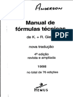 Matemática - Manual de Fórmulas Técnicas [K. R. Gieck] [Editora Hemus]