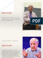 Philo 101 John Searle