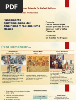 Presentacion Racionalismo y Empirismo