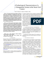 Topological and Technological Characterization of a Residential Energy Management System in the Smart Grid Context