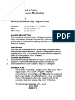 UCF Pathogenic Micro Path Spring 2015